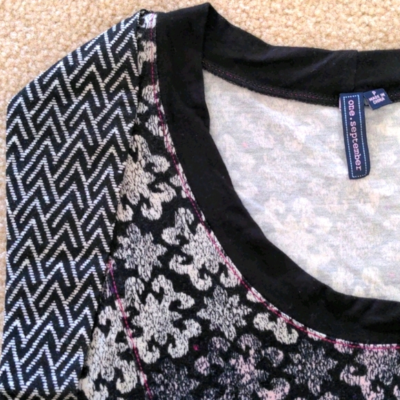 Anthro. One September Black & White Patter… - Picture 2 of 6